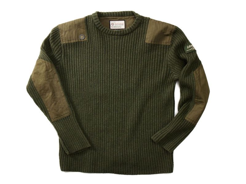 Land Rover Wool Rib Knit Sweater