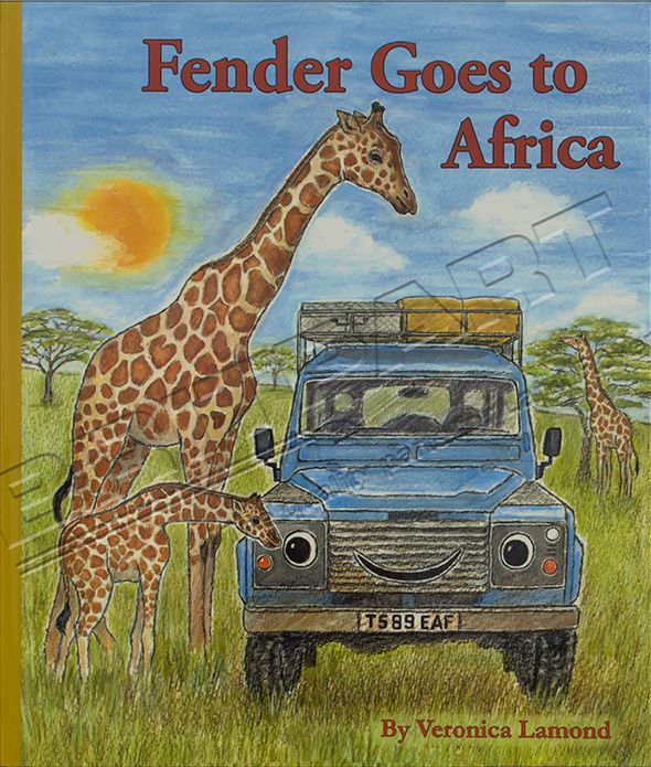 Fender goes to Africa Story Book by Veronica Lamond