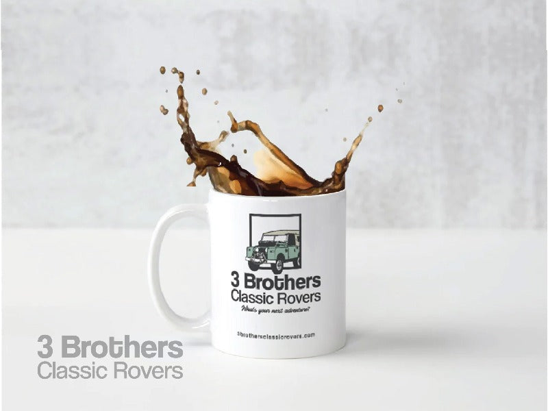 3 Brothers Classic Rovers White Mug w/Logo