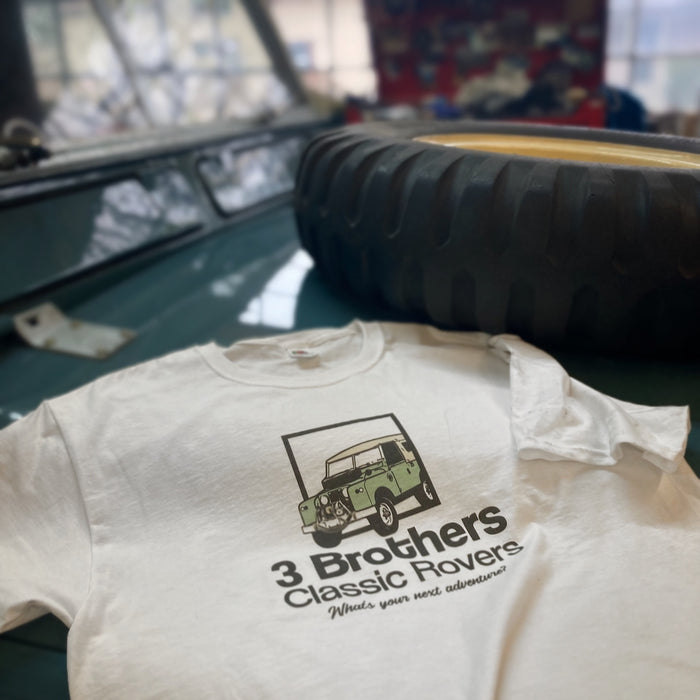 3 Brothers White T-Shirt