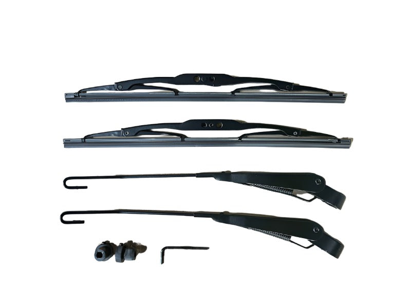 Complete Front Wiper Arm/Blade Kit for Defender RHD '83-01
