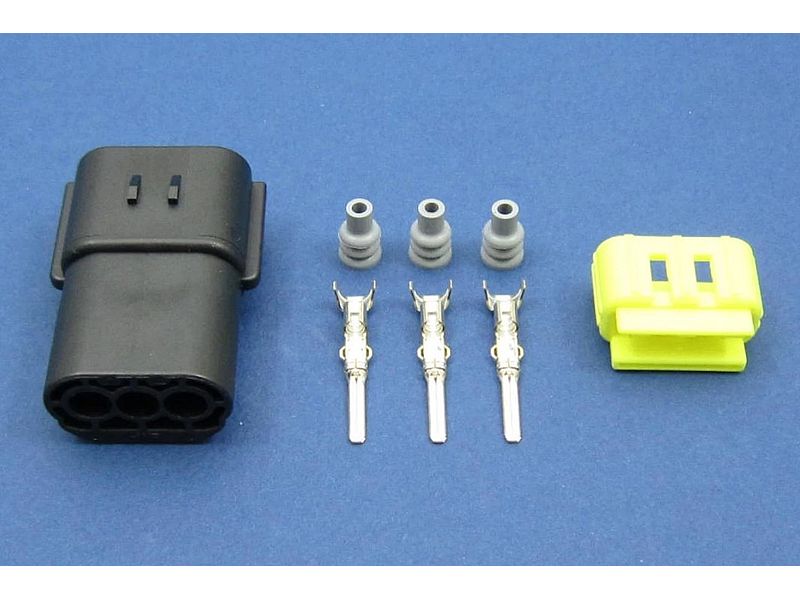 3-Way Male Water Proof Connector for 1995on Defender