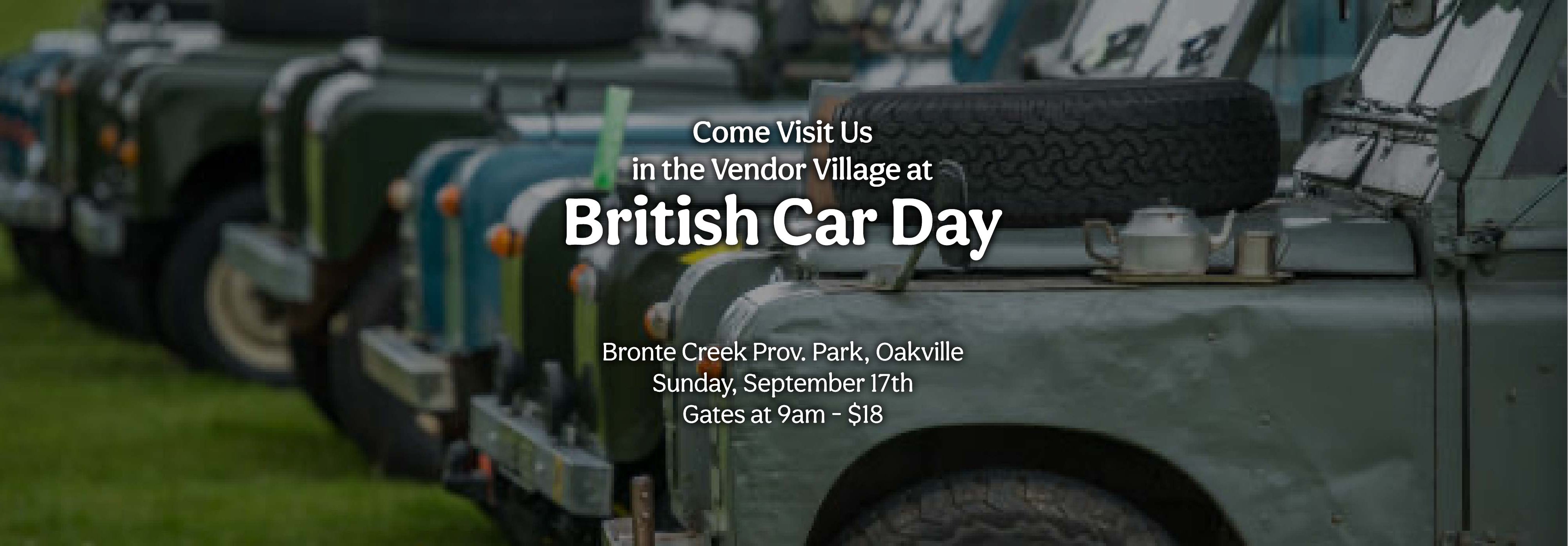 British Car Day 2023 — 3 Brothers Classic Rovers