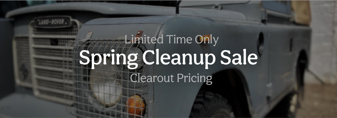 Spring Cleanout Sale