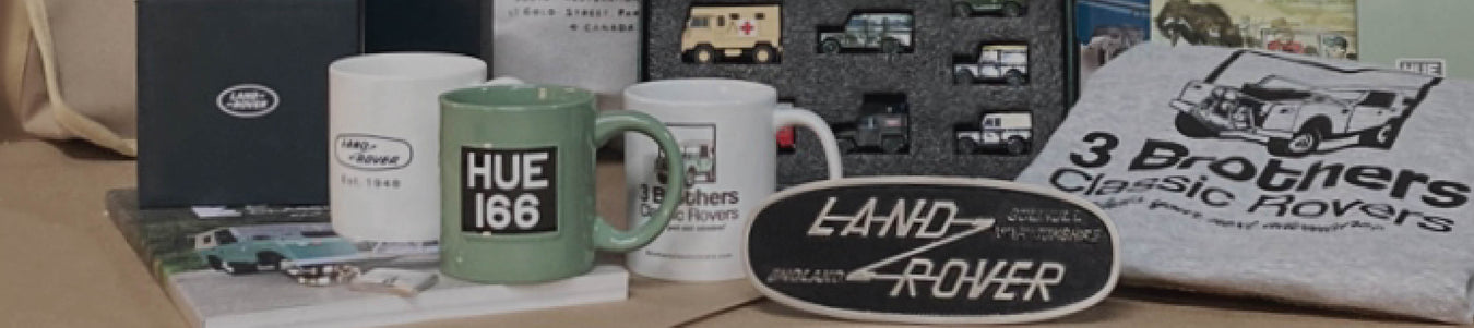 Land Rover Merchandise, Shirts, Mugs, Gifts, Cups, Keychains, Books, 