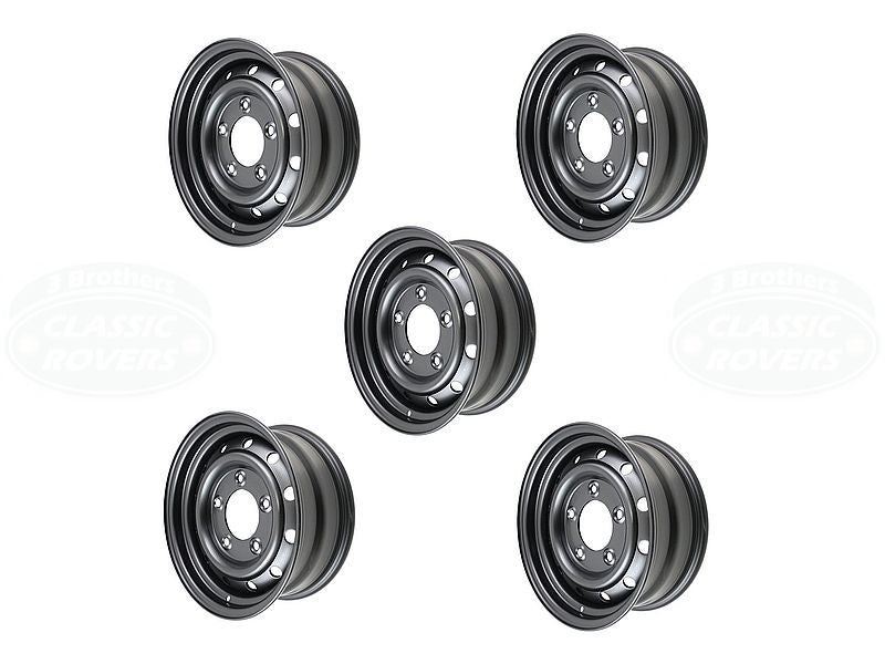 Vented Rims Set of 5 Terrafirma Wolf Rims Vented 6.5