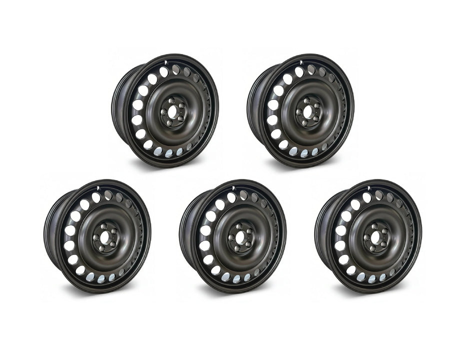Set of 5 Dynasty New Defender Rim 20 x 9 Black