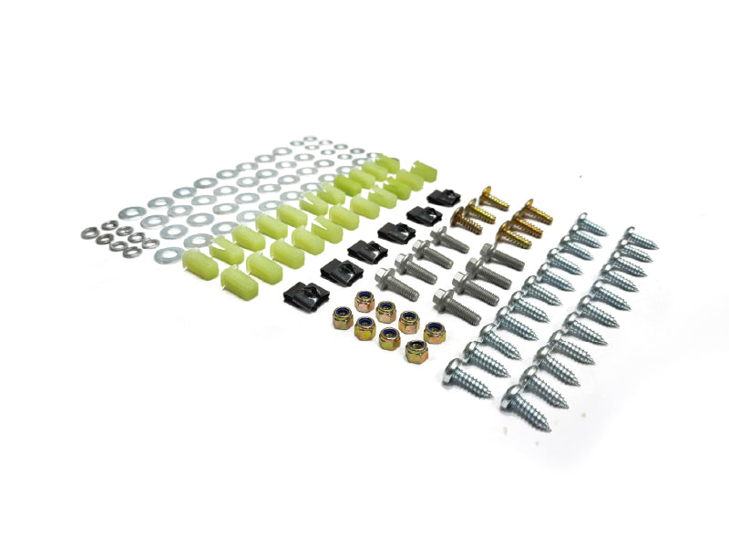 Complete Defender Front Floor Fastener Kit