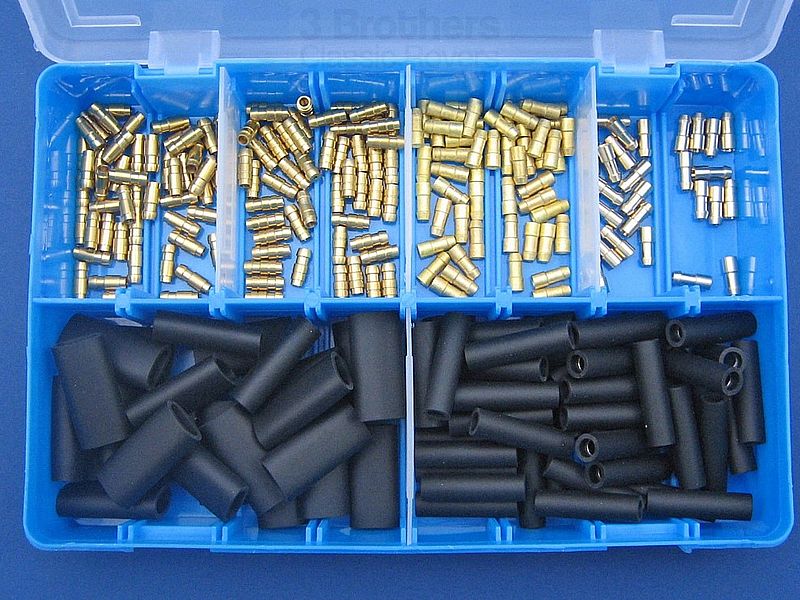 Wiring Bullet Kit with 175 Bullets, 50 Sgl, 25 Dbl Connectors — 3 ...