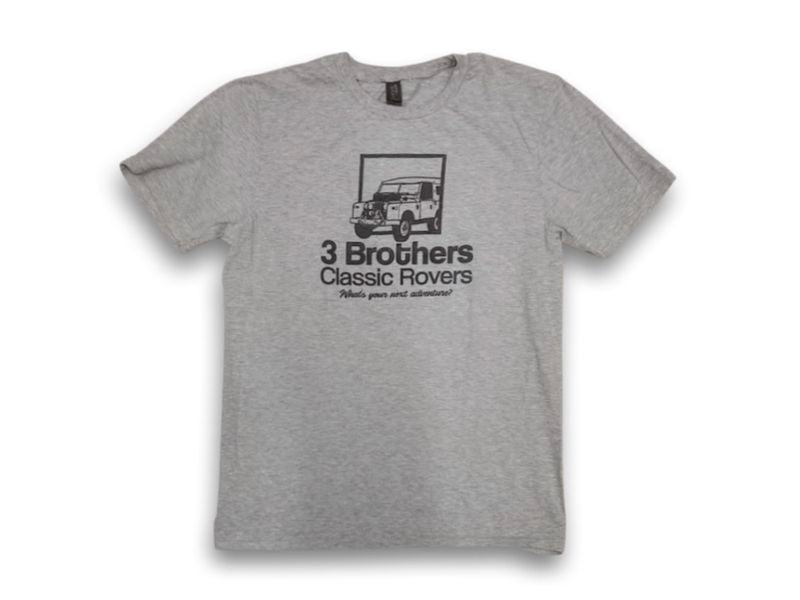3 Brothers Grey T-Shirt