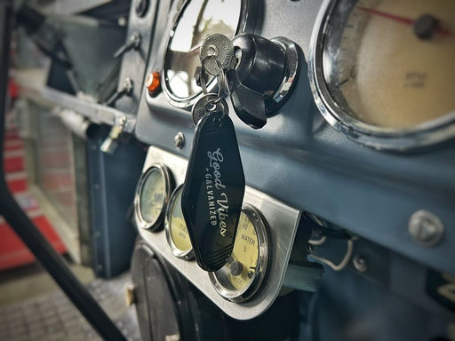 Land Rover - Original 1980s Keyring With Acrylic Badge In Used - Foto 9