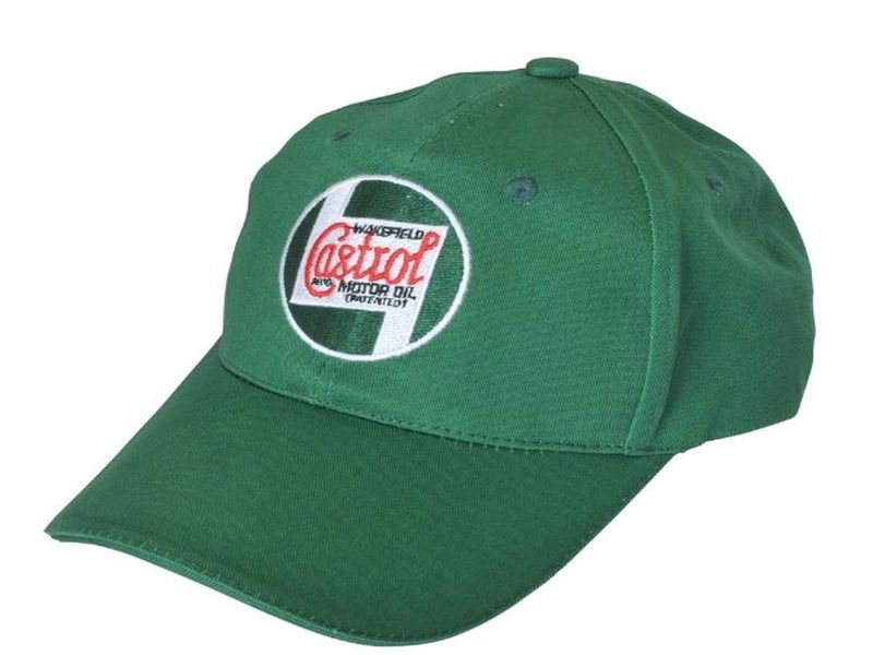 Castrol Baseball Cap Green with Embroidered Castrol Logo