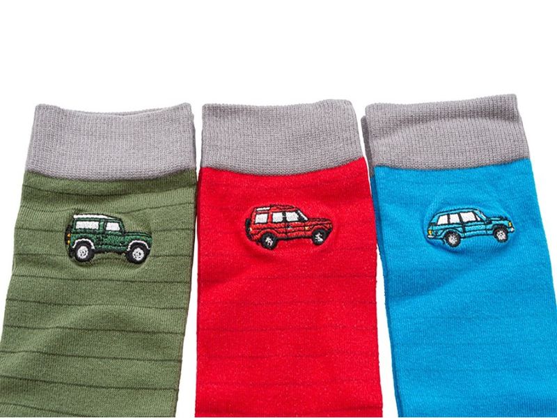 Land Rover Heritage Socks - Boxed Package of 3 Pair