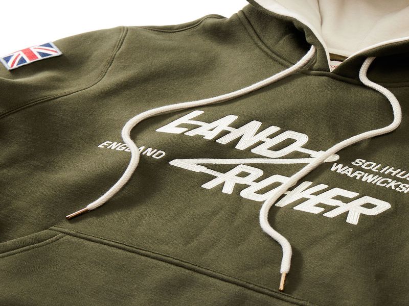 Land Rover Bronze Green Hoodie