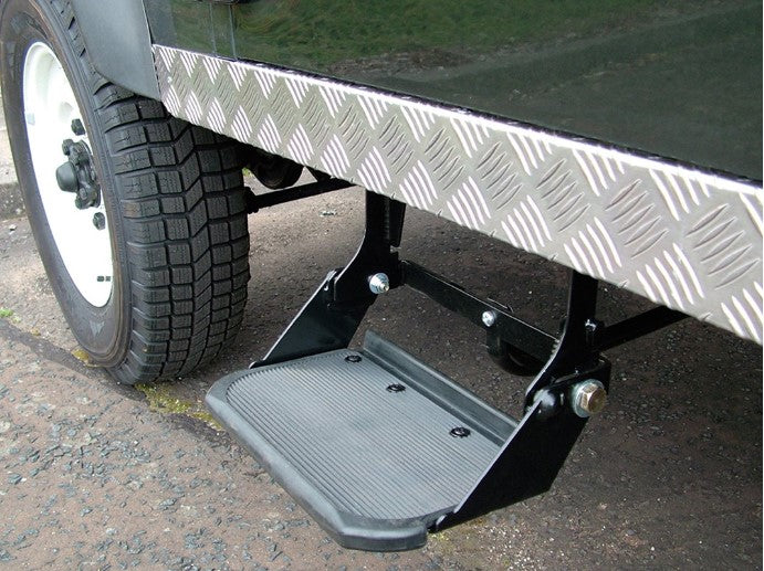 Side Step Folding Kit for Defender 90, 110, 130, LH or RH