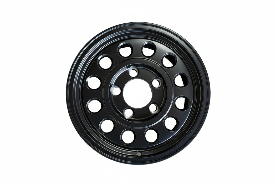 Set of 5 Forged Aluminum Defender Rim 18 x 8 1/2" Offset Black