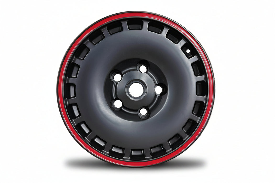 Set of 5 Rouge Defender Rims 18 x 8 1/2" Offset Black