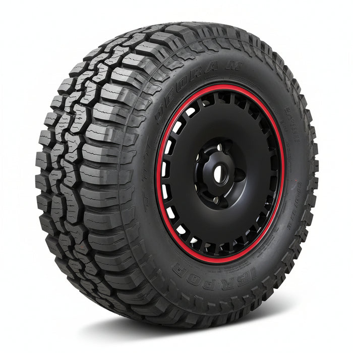 Set of 5 Rouge Defender Rims 18 x 8 1/2" Offset Black