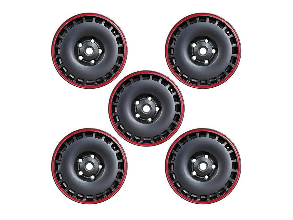 Set of 5 Rouge Defender Rims 18 x 8 1/2" Offset Black