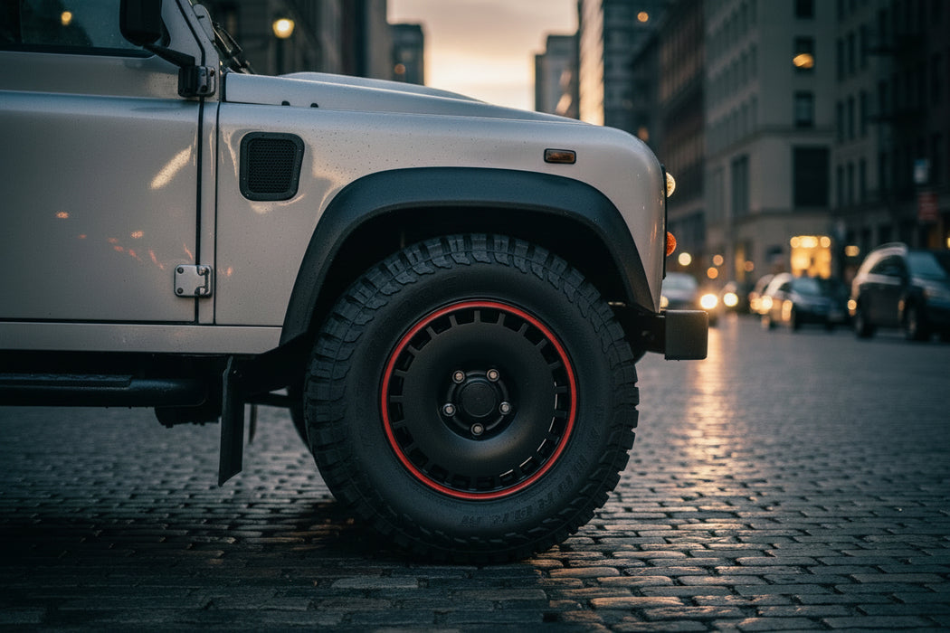 Rouge Defender Rims 18 x 8 1/2" Offset Black