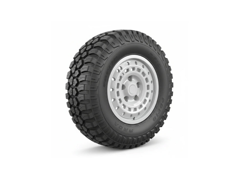 Vault Defender Rim 18 x 8 1/2" Offset White.
