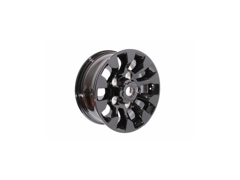 Sawtooth Alloy Wheel Black 16"x7" Defender 94-15, D1 89-99