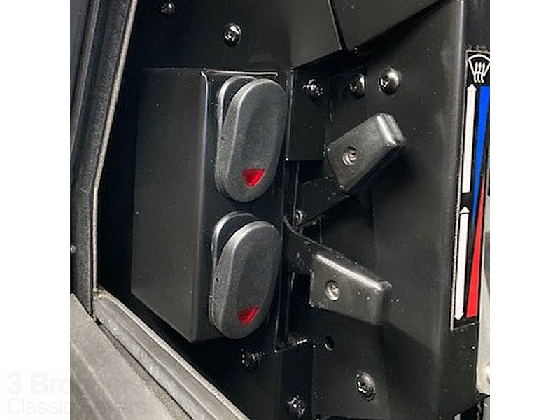 Raptor LHD Steel Instrument Panel End Plate w Switch Pod