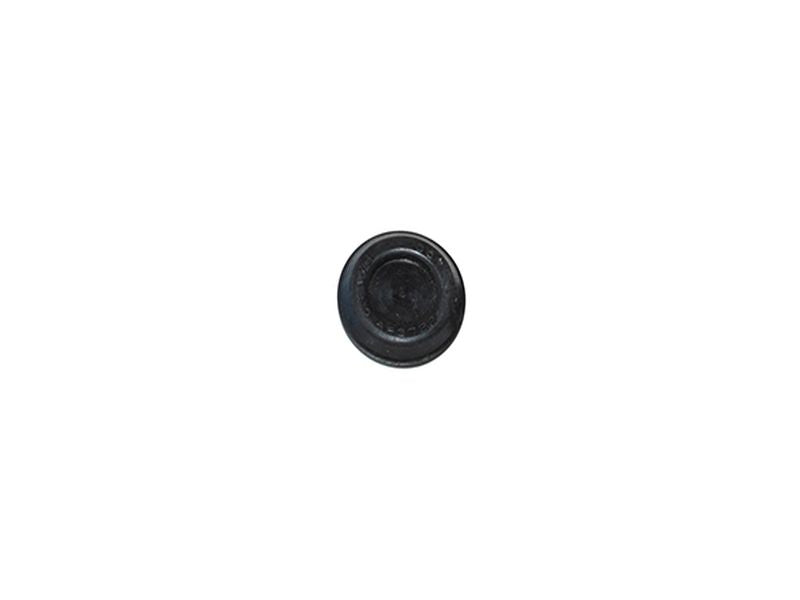 Blanking Plug for Bulkhead 1"OD 5/8"panel-hole Blk Plastic