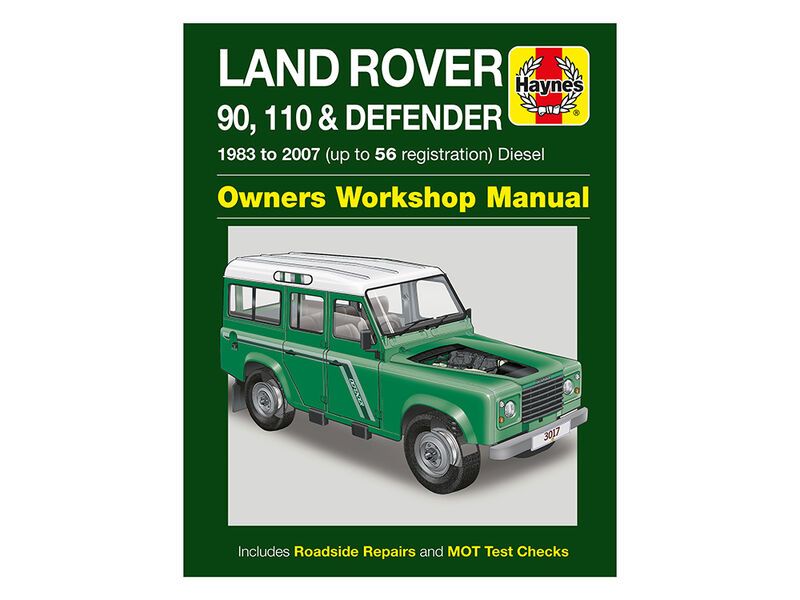 Haynes Defender 90/110 Diesel Owners Workshop Manual