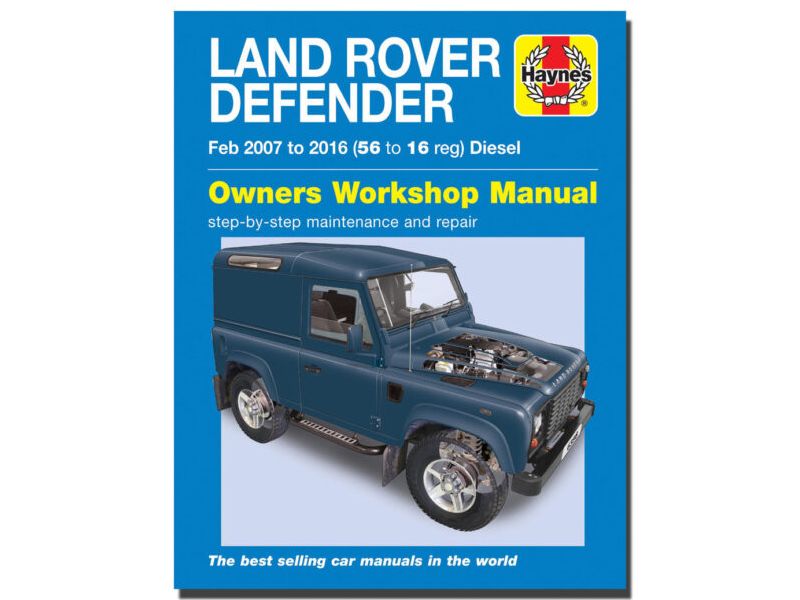 Haynes Defender 2007-16 Diesel Owners Workshop Manual