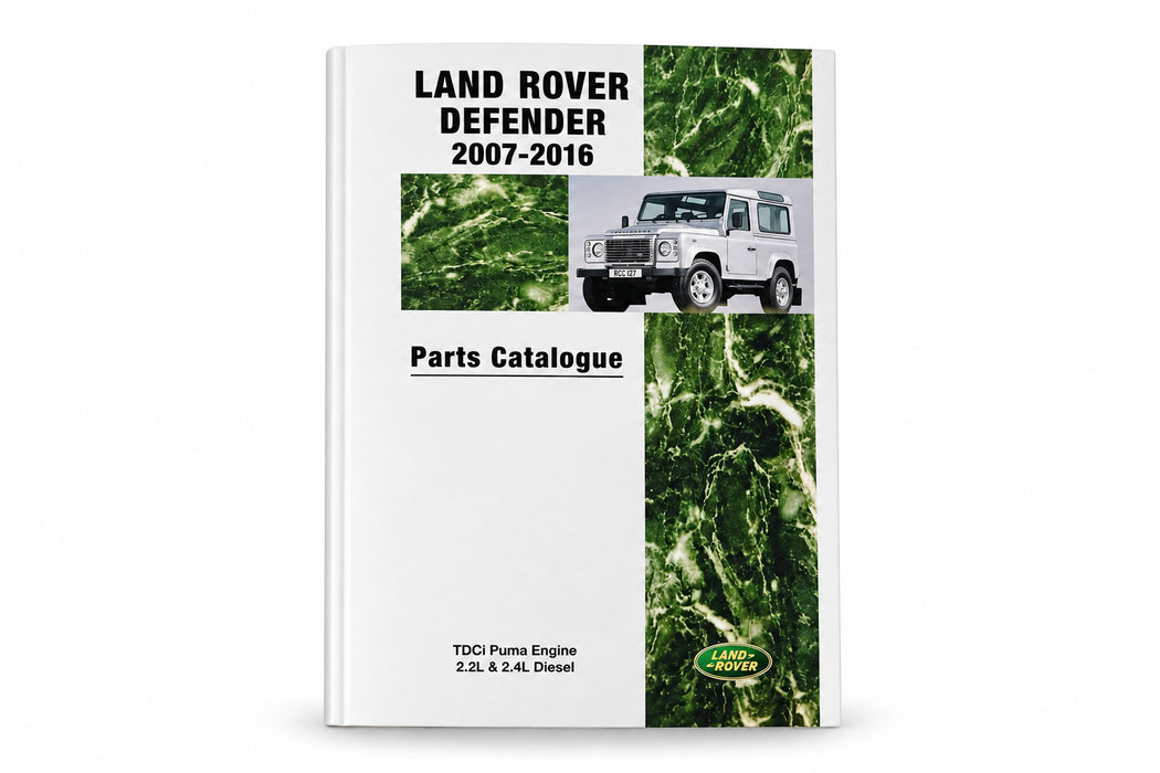 Parts Reference Catalogue Defender 2007-2016 Model Year Puma