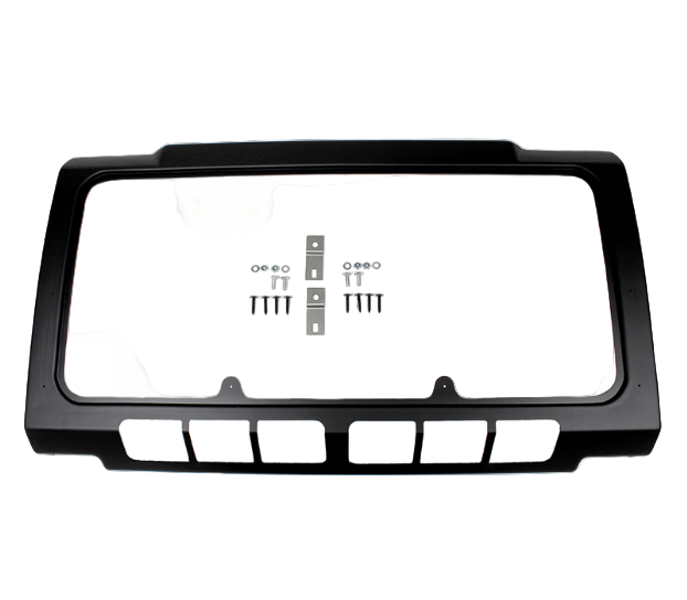 Terrafirma Front Grill Surround for AC Matt Black Defender