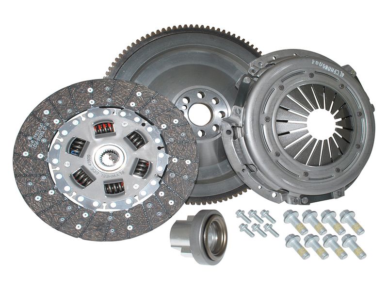 Heavy-Duty 1-Piece Single Mass Flywheel & Clutch Kit TD5