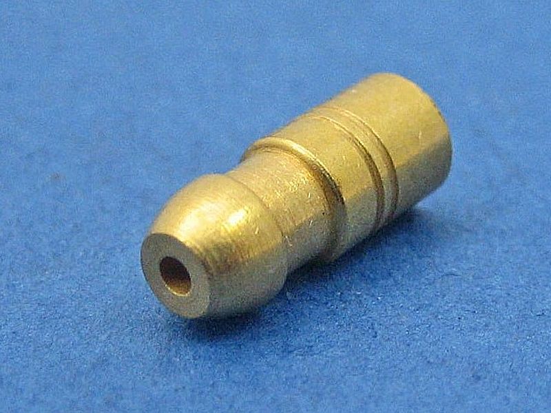 Standard Brass Bullet End Connector 1.0mm2, to 18ga Wire