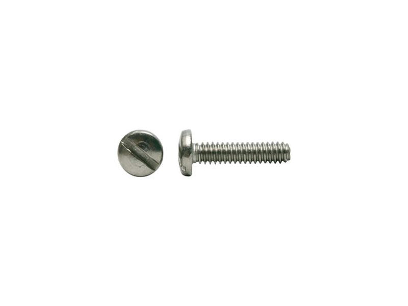 Screw Pan-Head Slot #8-32" x 3/4" SS Various Uses