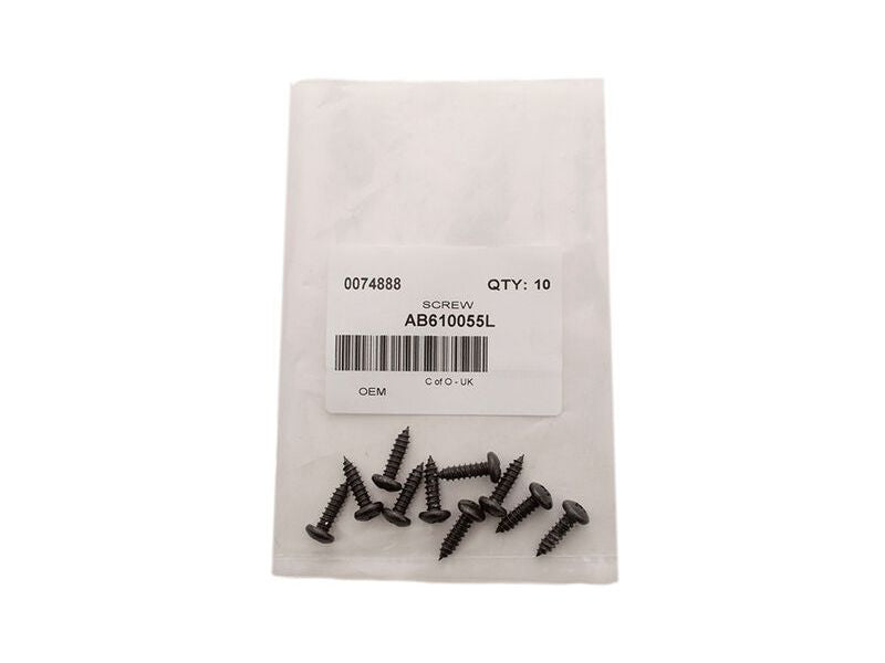 Screw Pan-Head Philips Black 5/8" x #10 Various Uses OEM