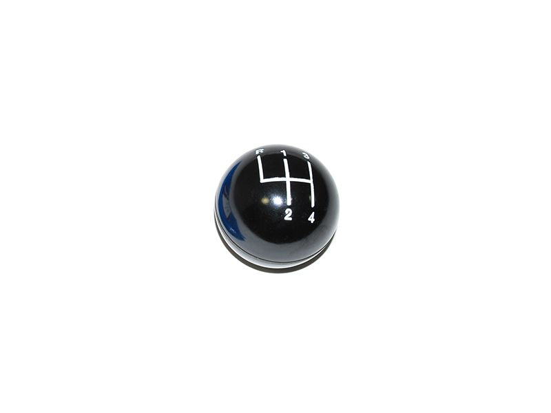 Knob for Gear Lever (Black, Push-On) Late Series 2a,3 68-84