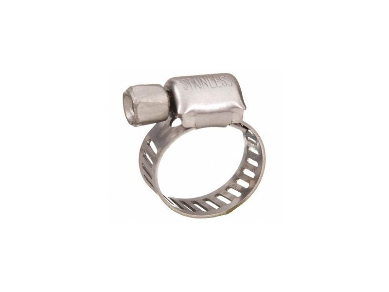 Hose Clamp 1/2" - 1-1/2" x 5/16" Narrow Stainless