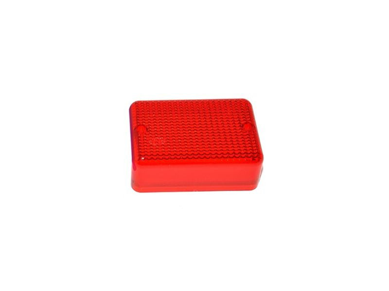 Replacement Lens for Fog Lamp Rectangular Red