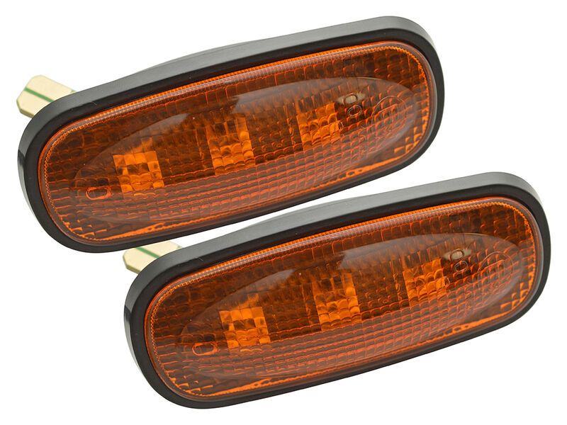 LED Amber Side Repeater Lamps Defender TD5on Pair