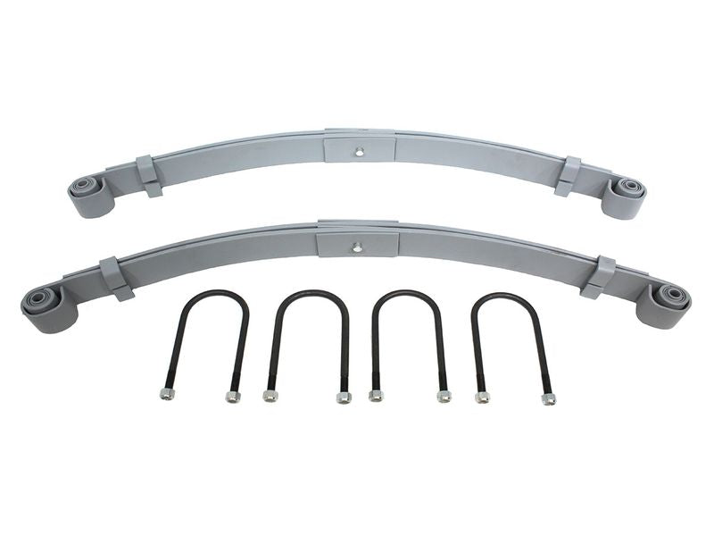 Parabolic Springs PAIR SWB/LWB 2 Leaf Front w/U-Bolts — 3 Brothers ...