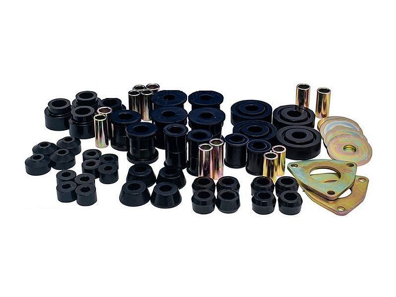 Polyurethane Suspension Bushing Kit Black Defender 1994-99