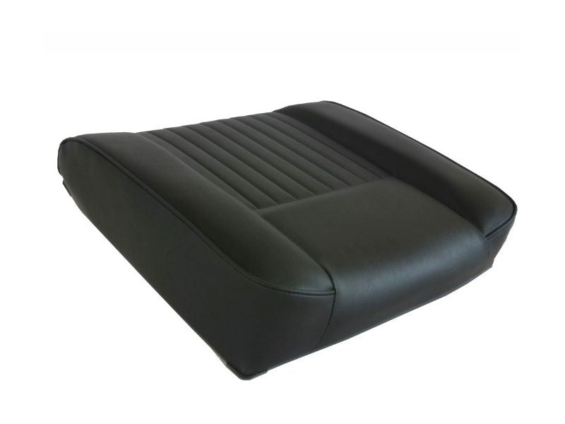 Series 2-3 Deluxe Seat Outer Cushion (Bottom) Black Vinyl