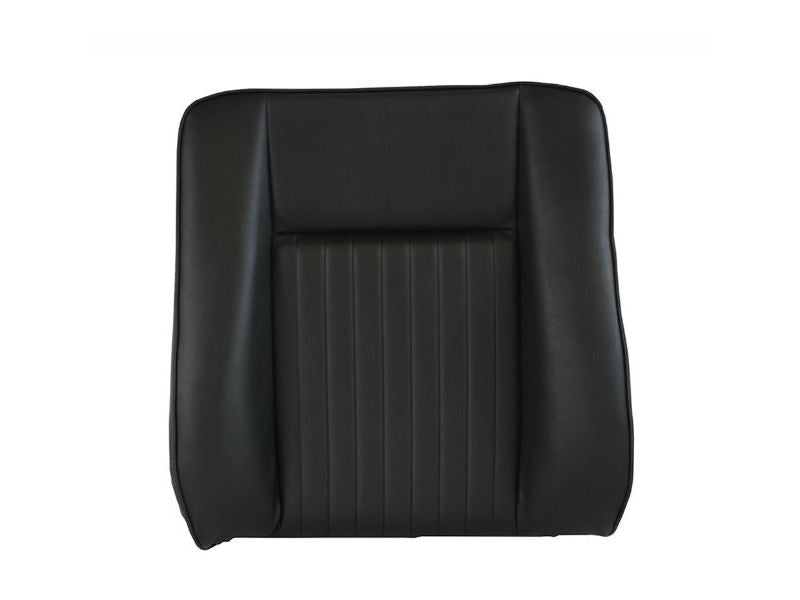 Series 2-3 Deluxe Seat Outer Squab (Back) Black Vinyl
