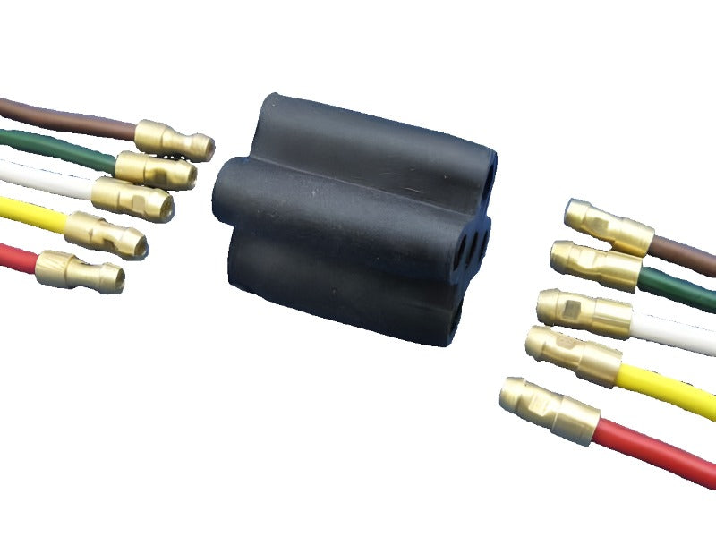 Standard Bullet Connector 5-Way - Joins 5-Pairs Separate