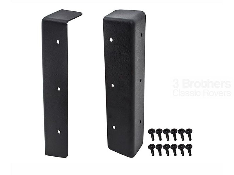 Seat Box Corner Black Protectors Pair Series/Defender