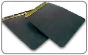 Series 2, 2a & 3 Front Mud Flaps Kit, Pair.  Britpart Product