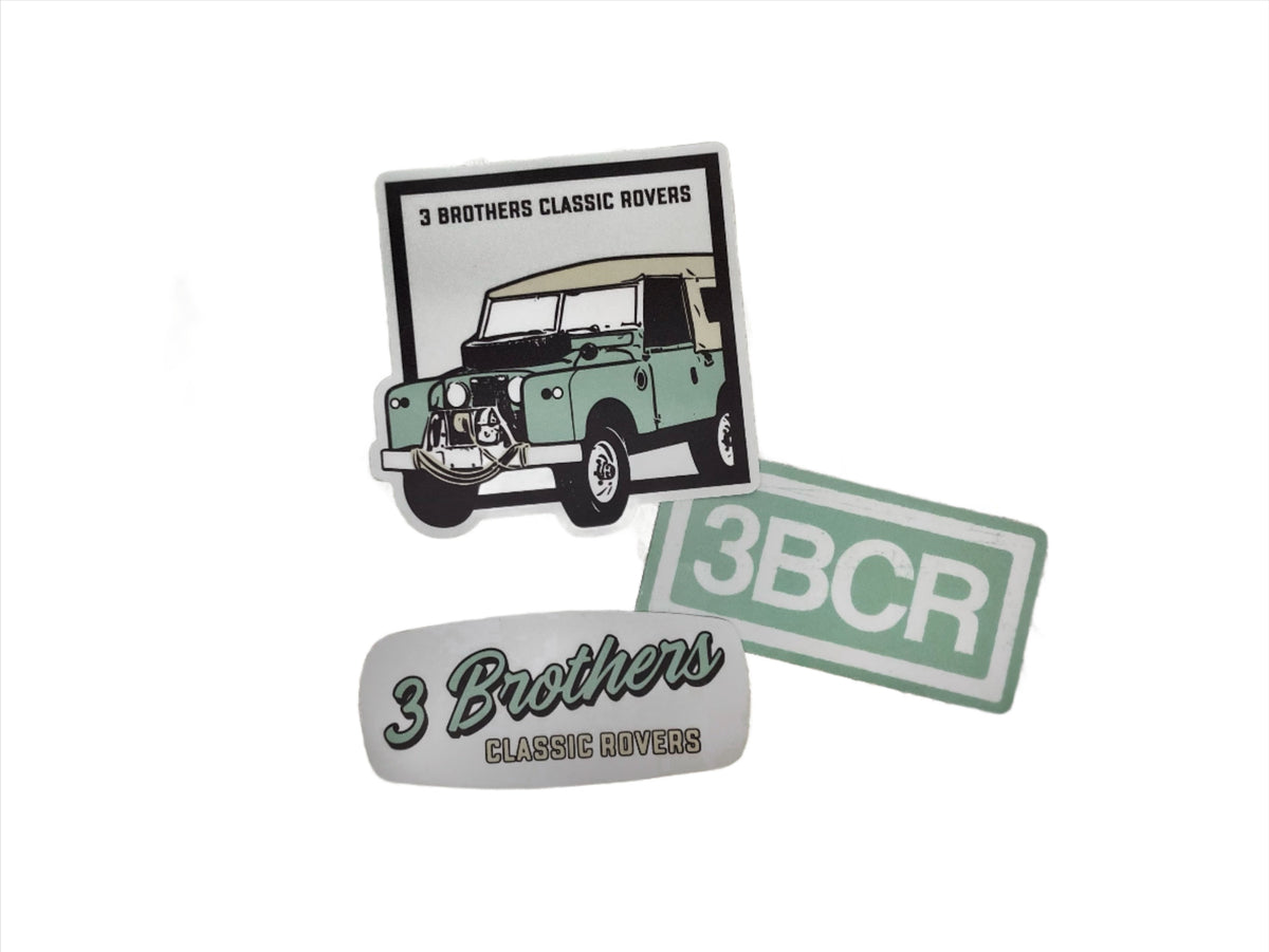 3BCR Sticker Pack 2 — 3 Brothers Classic Rovers
