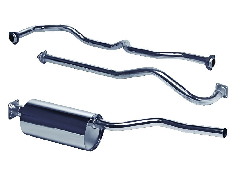 Double S Stainless Steel Exhaust System S 2a-3 88" RH-X