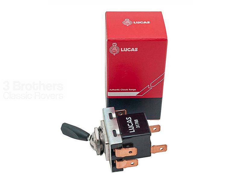 Lucas Switch Side/Headlamps 67-84 or Heater Fan Switch S2a-3